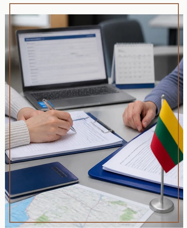 Профессиональное оформление визы в Литву для поездки в Альметьевске