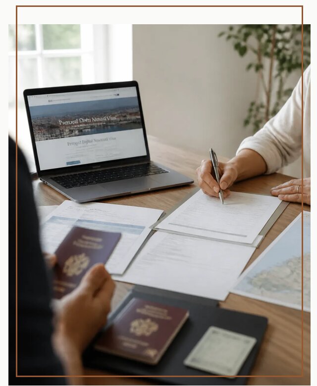 Оформление Digital Nomad и ВНЖ Португалии в Альметьевске
