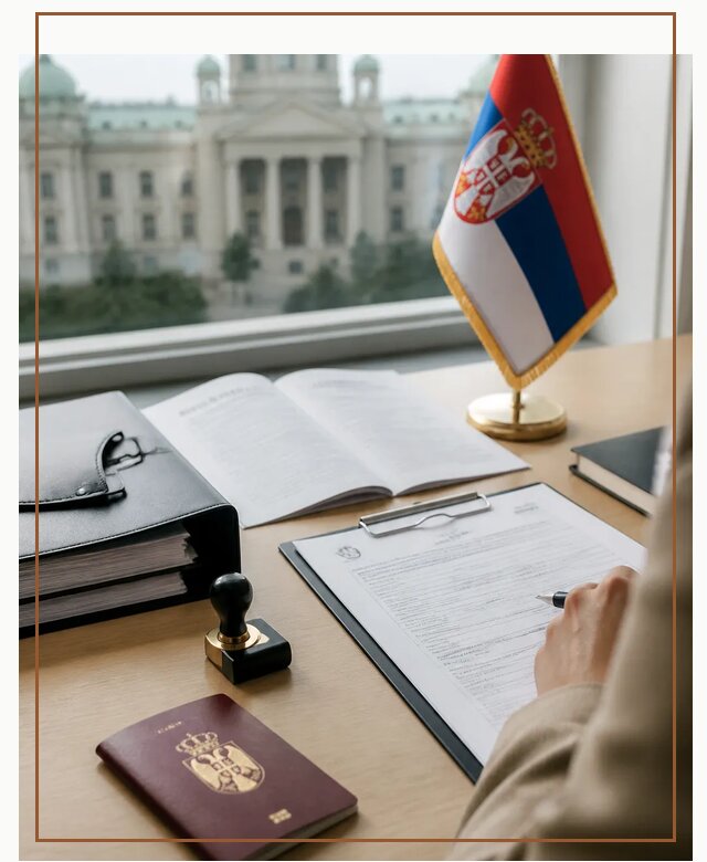 Оформление гражданства Сербии под ключ для переезда в Альметьевске